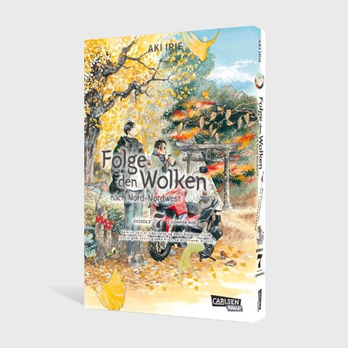 Buchcover und Innenansicht für das Buch: Hokuhokusei ni Kumo to Ike