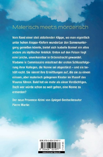 Buchcover und Innenansicht für das Buch: Madame le Commissaire und die tote Nonne