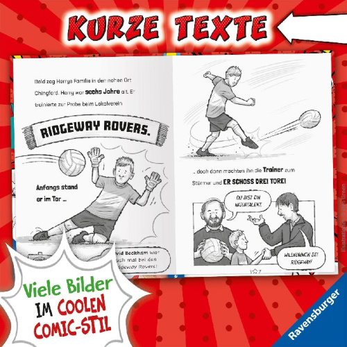 Buchcover und Innenansicht für das Buch: Football Superstars. Kane Rules