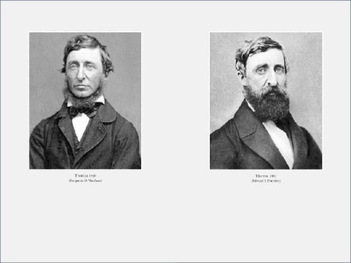 Buchcover und Innenansicht für das Buch: Henry David Thoreau
