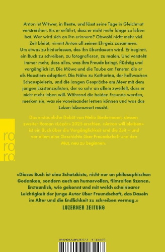 Buchcover und Innenansicht für das Buch: Anton will bleiben