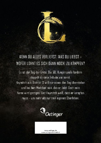 Buchcover und Innenansicht für das Buch: Sunrise on the Reaping