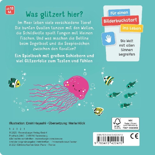 Buchcover und Innenansicht für das Buch: Promenade sous l'océan