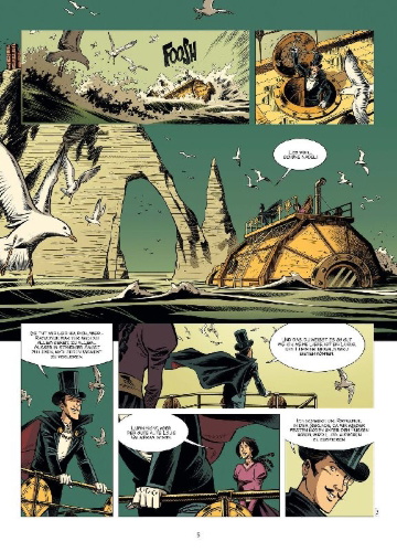 Buchcover und Innenansicht für das Buch: Arsène Lupin contre Sherlock Holmes 1 + 2