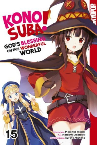 Buchcover und Innenansicht für das Buch: Konosuba! God's Blessing On This Wonderful World! 15