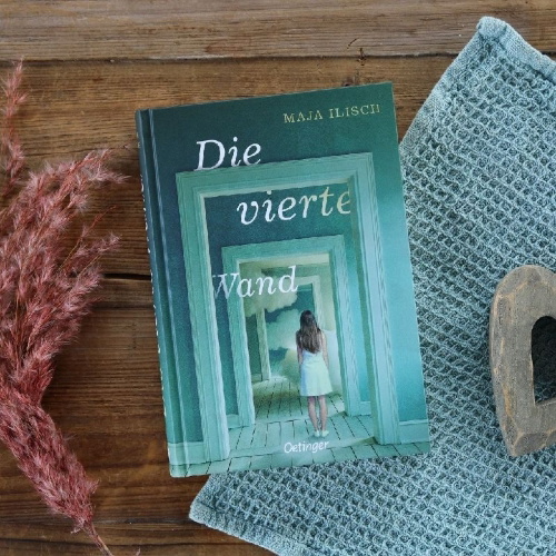 Buchcover und Innenansicht für das Buch: Die vierte Wand