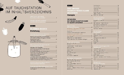 Buchcover und Innenansicht für das Buch: Magic Fermentation