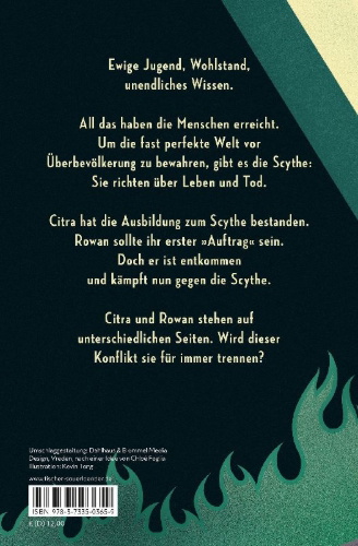 Buchcover und Innenansicht für das Buch: Scythe - Thunderhead