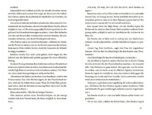 Buchcover und Innenansicht für das Buch: Scythe - Thunderhead