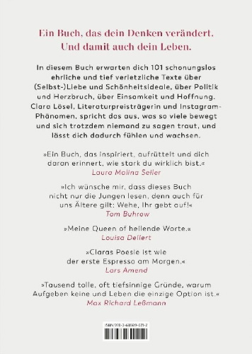 Buchcover und Innenansicht für das Buch: Wehe du gibst auf