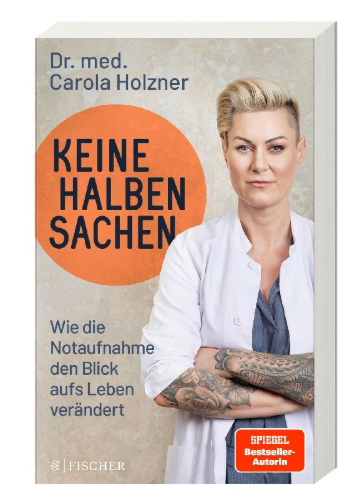Buchcover und Innenansicht für das Buch: Keine halben Sachen