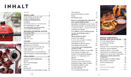 Buchcover und Innenansicht für das Buch: King of Grill - Die BBQ-Masterclass