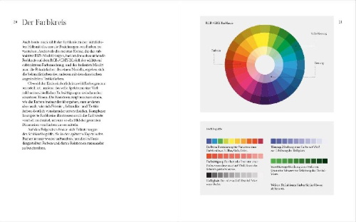 Buchcover und Innenansicht für das Buch: The Colour Bible