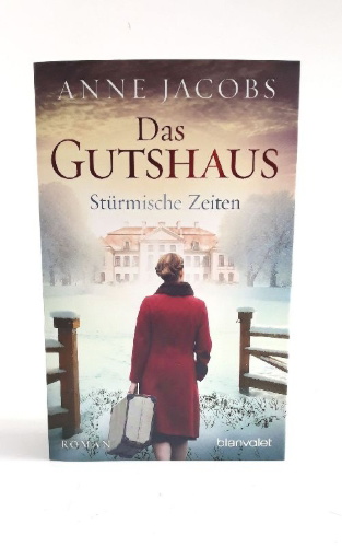 Buchcover und Innenansicht für das Buch: Das Gutshaus - Stürmische Zeiten