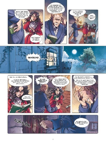 Buchcover und Innenansicht für das Buch: Le jardin des fees 2