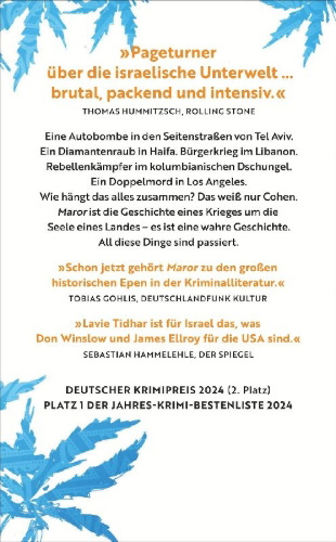 Buchcover und Innenansicht für das Buch: Maror