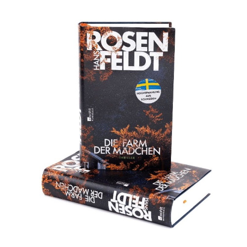 Buchcover und Innenansicht für das Buch: Die Farm der Mädchen