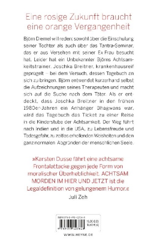 Buchcover und Innenansicht für das Buch: Achtsam morden im Hier und Jetzt