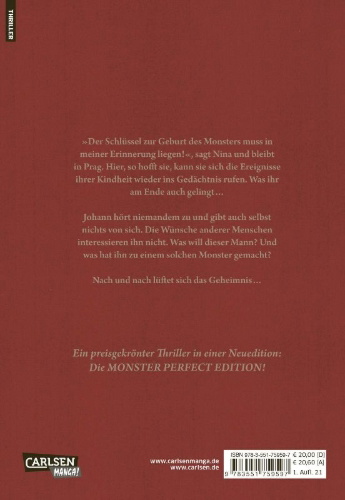 Buchcover und Innenansicht für das Buch: Monster Kanzenban