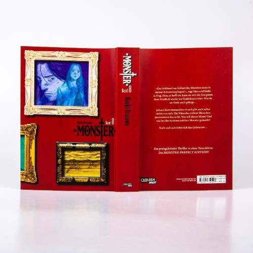Buchcover und Innenansicht für das Buch: Monster Kanzenban