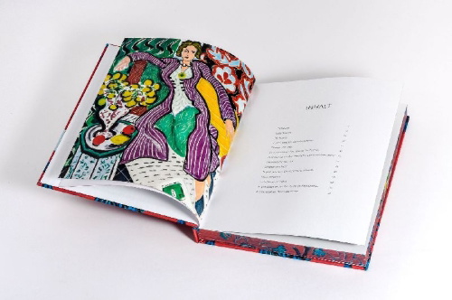 Buchcover und Innenansicht für das Buch: Matisse