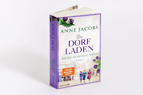 Buchcover und Innenansicht für das Buch: Der Dorfladen - Wie das Schicksal spielt