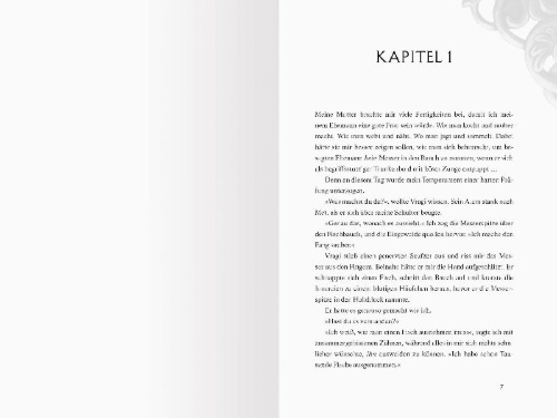 Buchcover und Innenansicht für das Buch:  A Fate Inked in Blood
