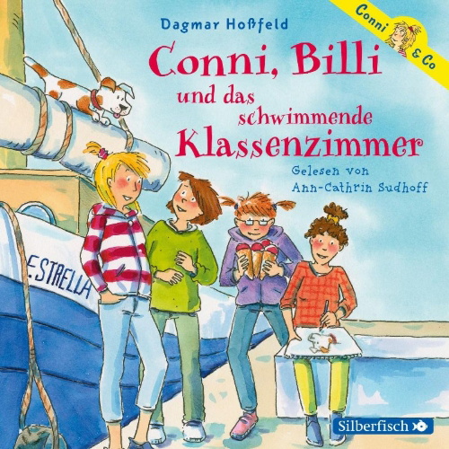 Buchcover und Innenansicht für das Buch: Conni, Billi und das schwimmende Klassenzimmer (Conni & Co 17)