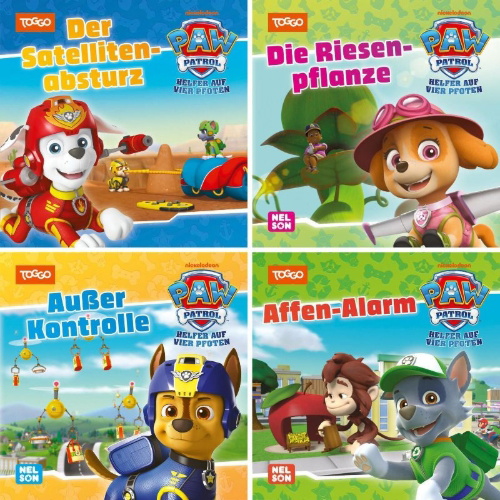 Buchcover und Innenansicht für das Buch: 4er-Set Maxi-Mini 63: PAW Patrol