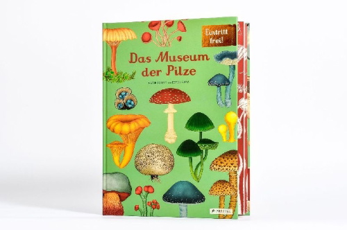 Buchcover und Innenansicht für das Buch: Fungarium: Welcome to the Museum