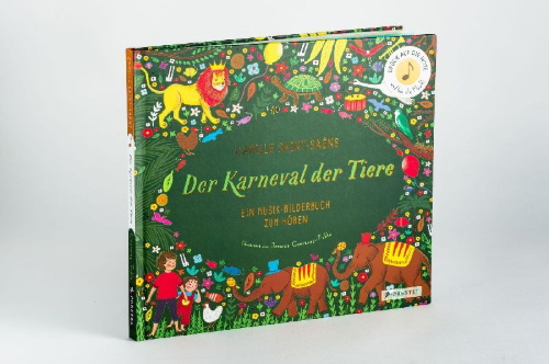 Buchcover und Innenansicht für das Buch: The Story Orchestra: Carnival of Animals