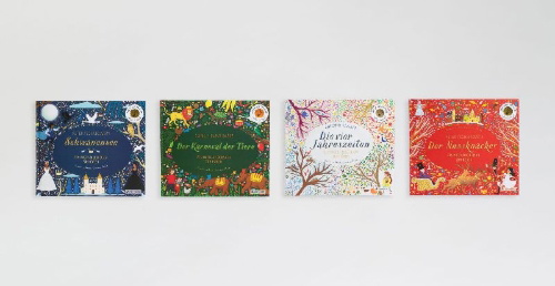 Buchcover und Innenansicht für das Buch: The Story Orchestra: Carnival of Animals