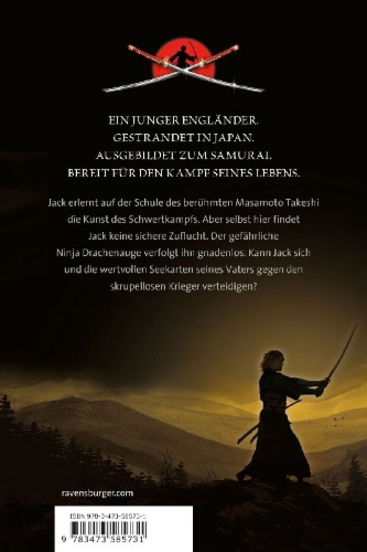 Buchcover und Innenansicht für das Buch: Young Samurai: The Way of the Sword