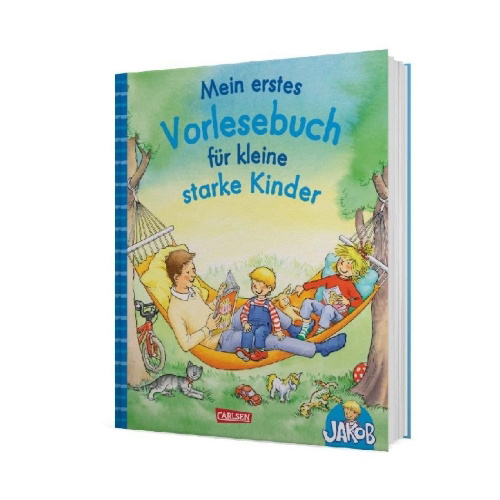 Buchcover und Innenansicht für das Buch: Mein erstes Vorlesebuch für kleine starke Kinder