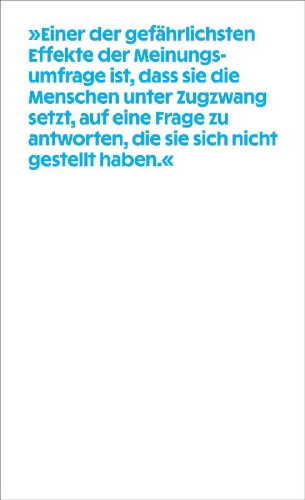 Buchcover und Innenansicht für das Buch: Die öffentliche Meinung gibt es nicht