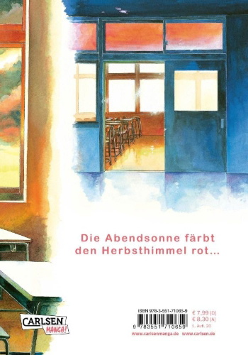 Buchcover und Innenansicht für das Buch: Ao no Flag