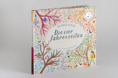Buchcover und Innenansicht für das Buch: The Story Orchestra: Four Seasons in One Day