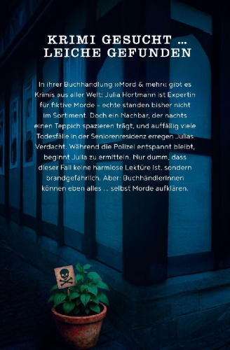 Buchcover und Innenansicht für das Buch: Wer zuerst liest, stirbt zuletzt