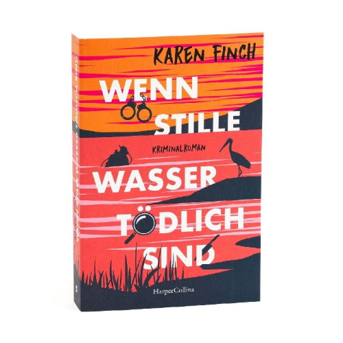 Buchcover und Innenansicht für das Buch: Wenn stille Wasser tödlich sind