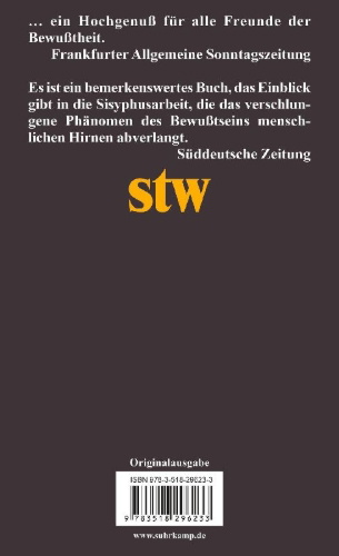 Buchcover und Innenansicht für das Buch: Conversations on Consciousness. Interviews with twenty minds, 2005
