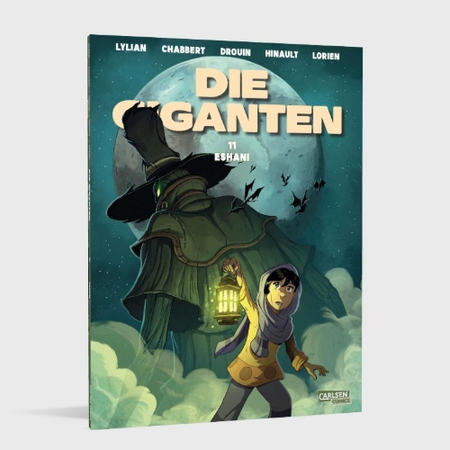 Buchcover und Innenansicht für das Buch: Les Géants Tome 11