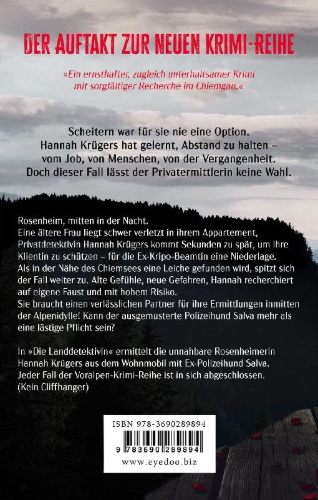 Buchcover und Innenansicht für das Buch: RosenTod