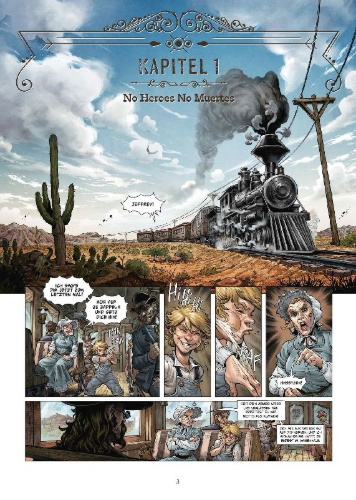 Buchcover und Innenansicht für das Buch: West Fantasy 3