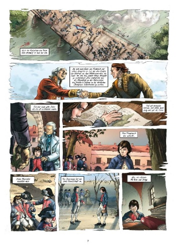 Buchcover und Innenansicht für das Buch: Ils ont fait l'histoire: Napoleon 1-3