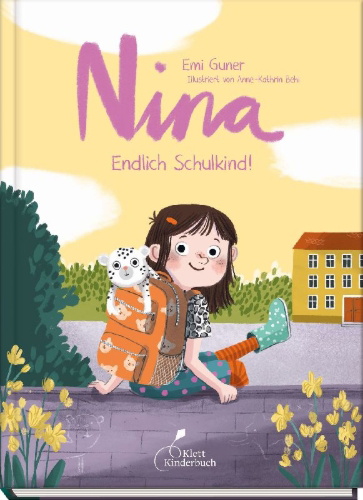 Buchcover und Innenansicht für das Buch: Nina - Endlich Schulkind!