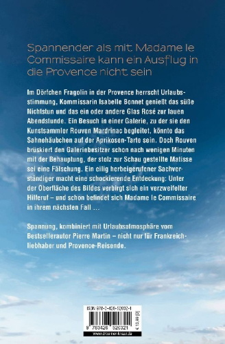 Buchcover und Innenansicht für das Buch: Madame le Commissaire und das geheimnisvolle Bild