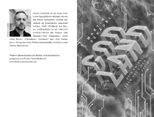 Buchcover und Innenansicht für das Buch: Godland