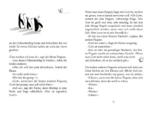 Buchcover und Innenansicht für das Buch: An der Arche um Acht
