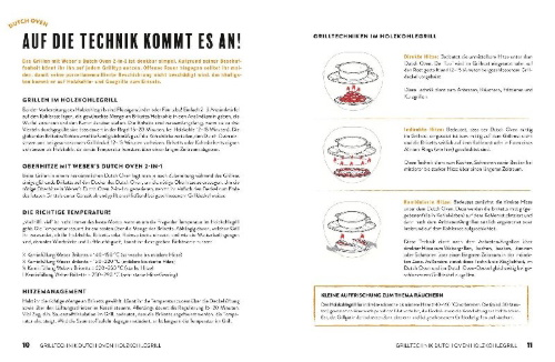 Buchcover und Innenansicht für das Buch: Weber's Dutch Oven und Plancha