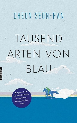 Buchcover und Innenansicht für das Buch: Tausend Arten von Blau